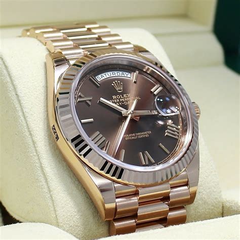 chocolate day date 2023 rolex|Rolex chocolate dial.